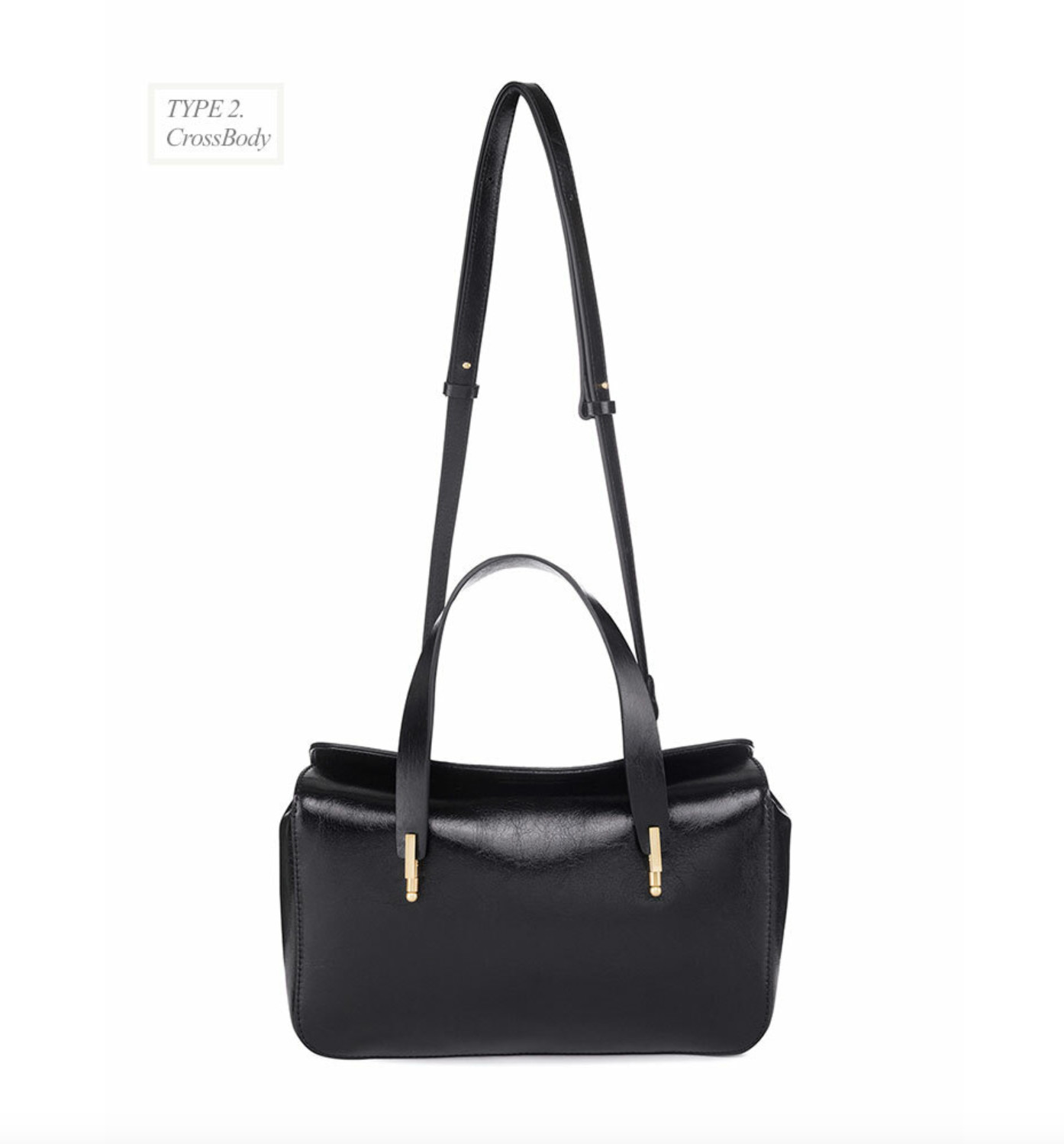 LOEUVRE Sac de Rue Small_Black / Loeuvre shoulder bag