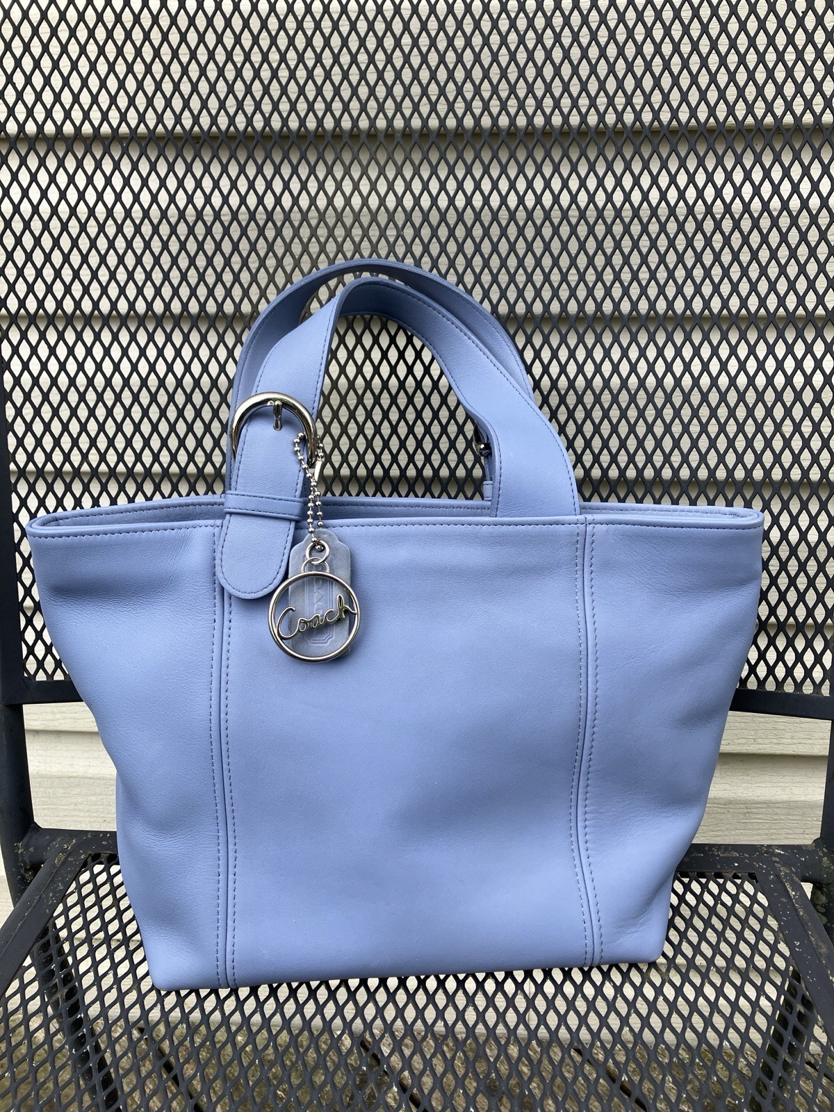 Vintage Coach Waverly SoHo Buckle Bag 4133 Periwinkle