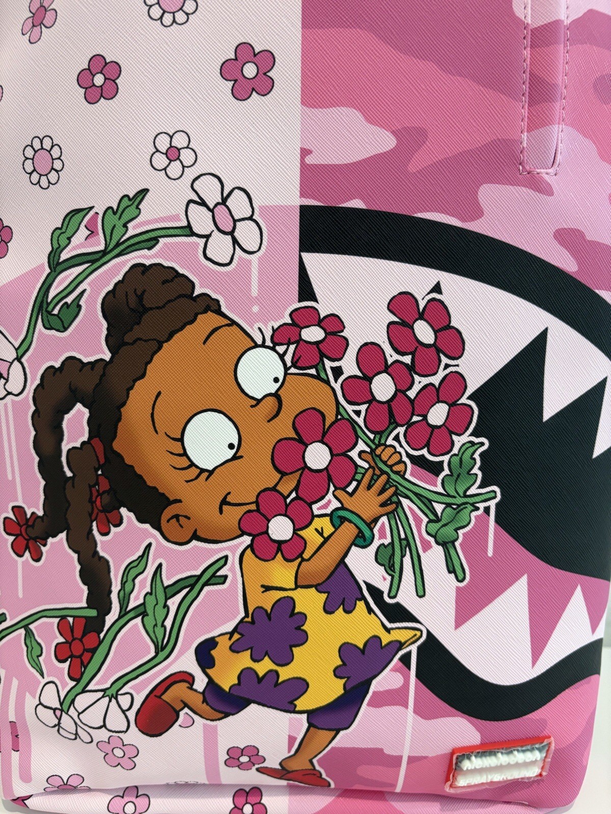 Sprayground Susie Rugrats Flowers Limited Edition Backpack