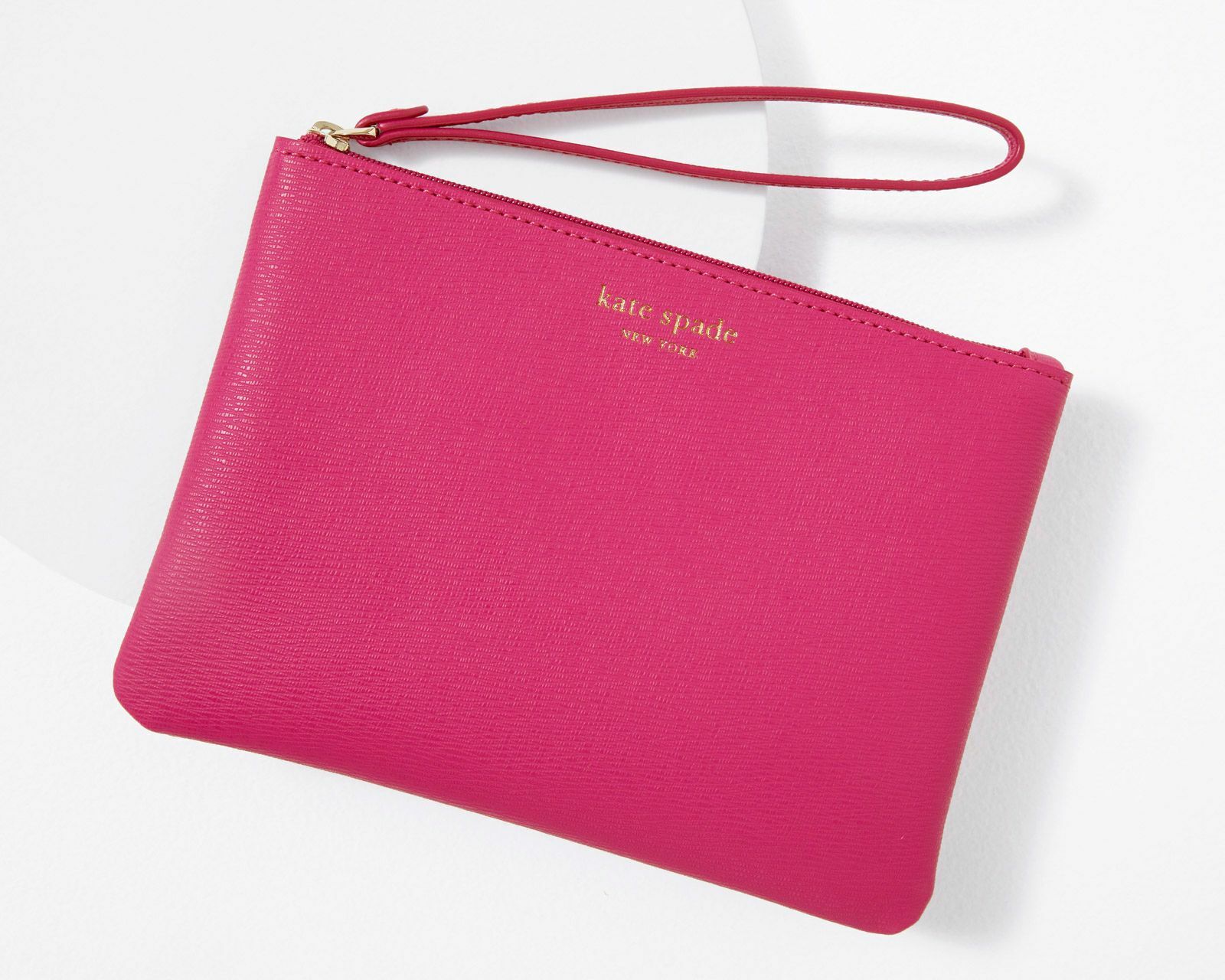 Kate Spade Keaton Pouch Wristlet Dark Magenta New in Package