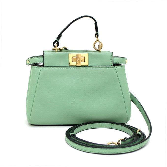 Fendi Peekaboo Micro Nano Crossbody and Shoulder Bag 8M0355 152893993 [P]