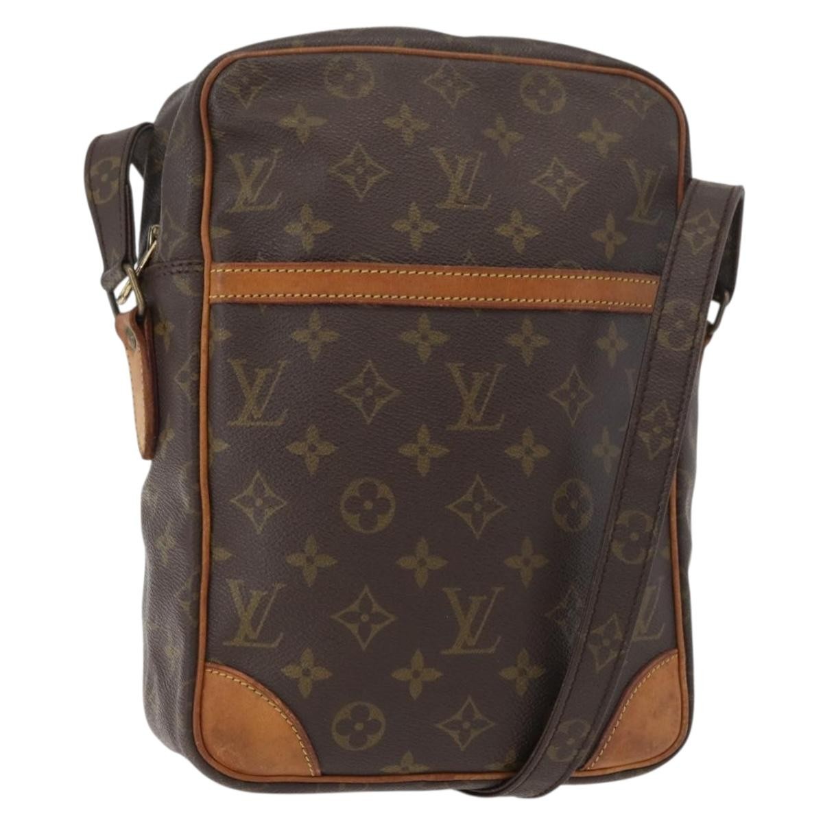 LOUIS VUITTON Monogram Danube MM Shoulder Bag M45264 LV Auth bs27046