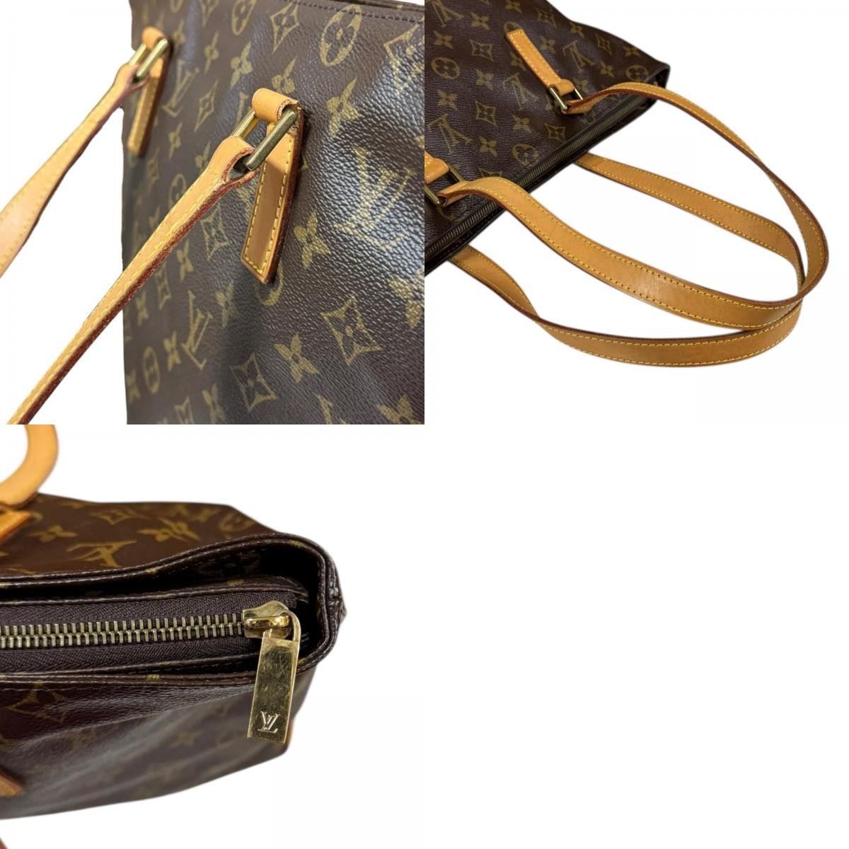 LOUIS VUITTON Tote Bag M51151 Monogram canvas Cavamezo used