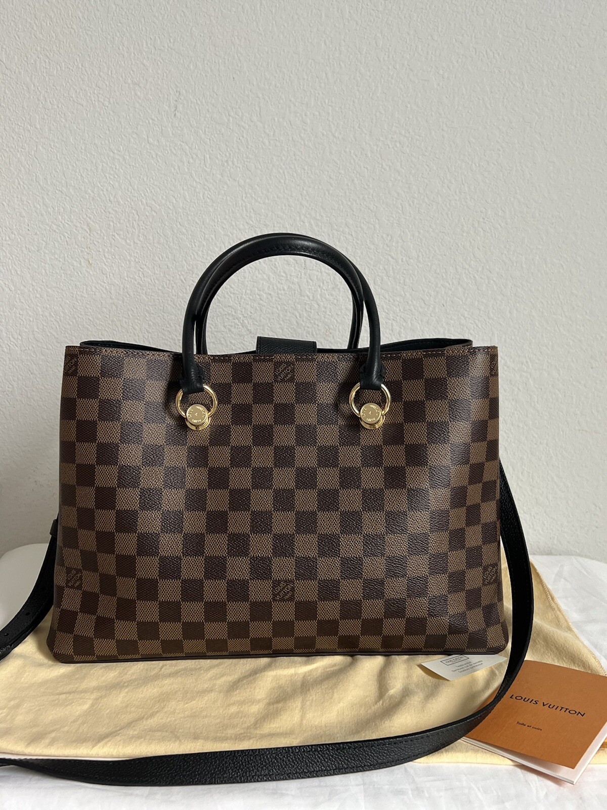 Louis Vuitton Riverside Damier Ebene Black