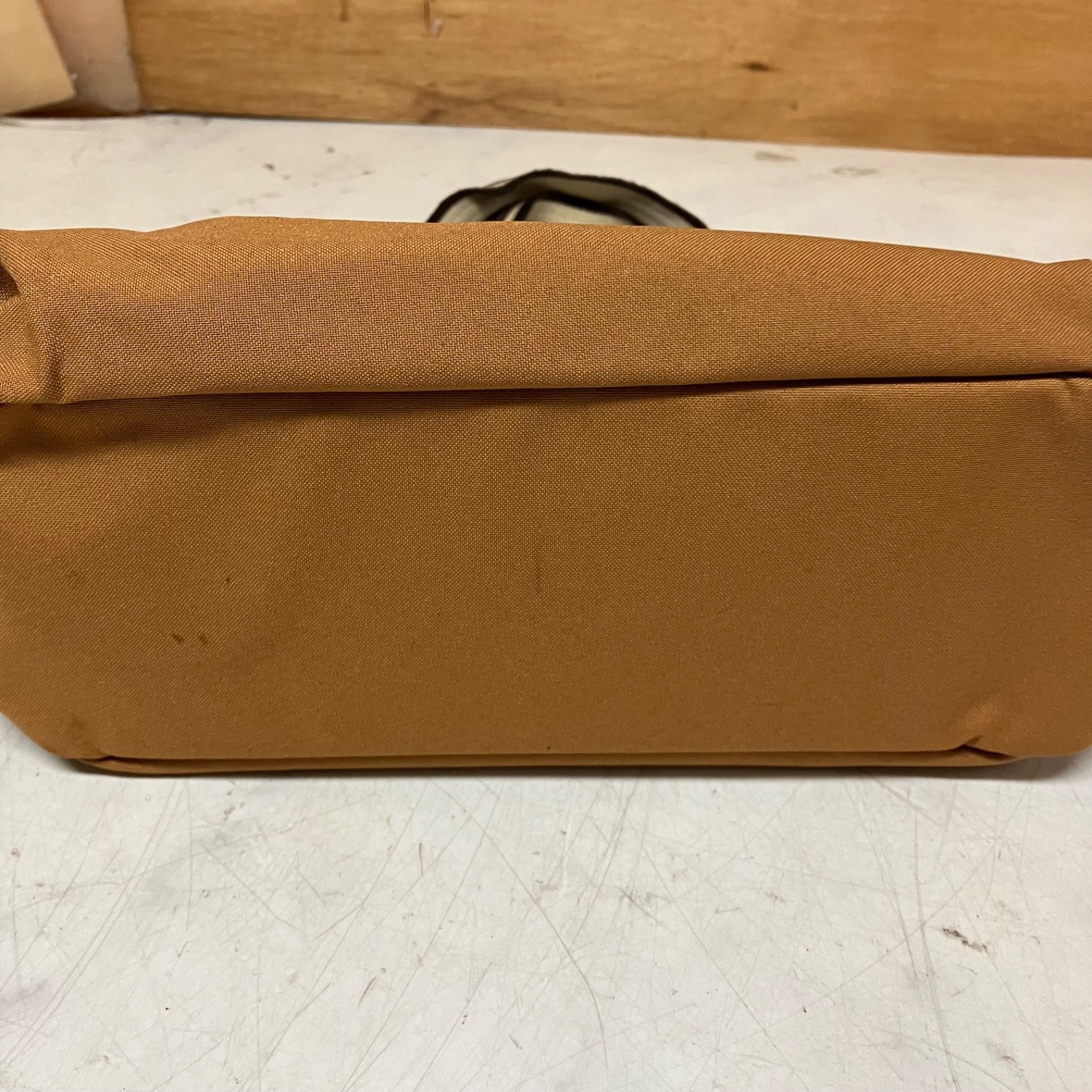 PERSON’S Canvas Tote Bag Brown Shoulder Handbag Casual Used Made in China Japan