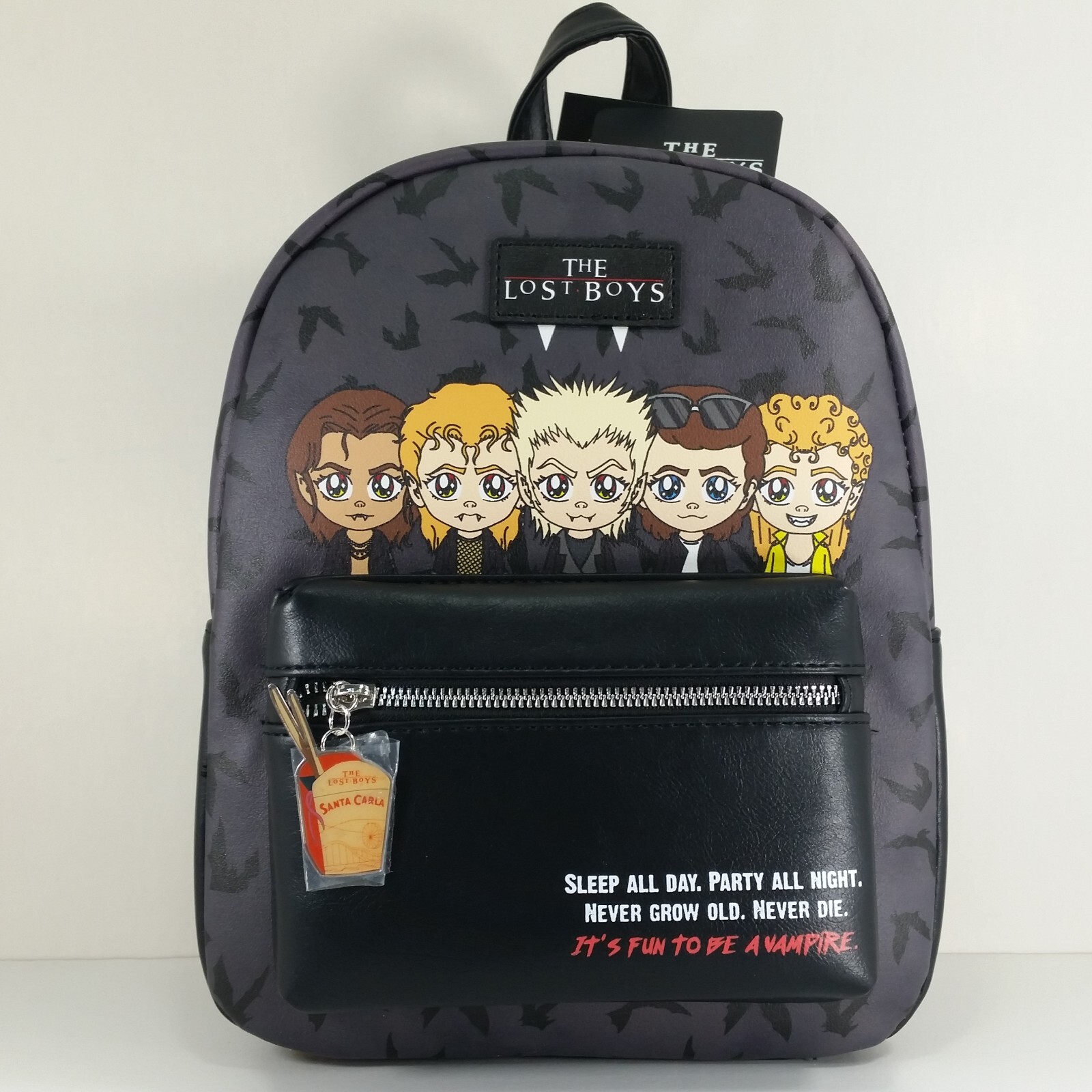 The Lost Boys Chibi Characters Mini Backpack Vampires Horror Warner Bros Movie