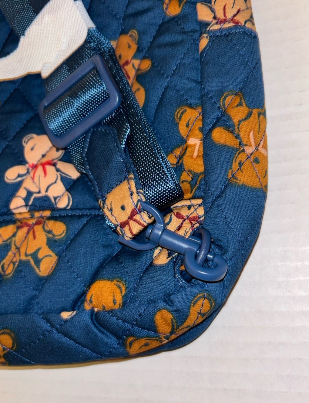 Vera Bradley Lorman Sling Backpack Bag Bunch Of Bears Teddy Bear NWT