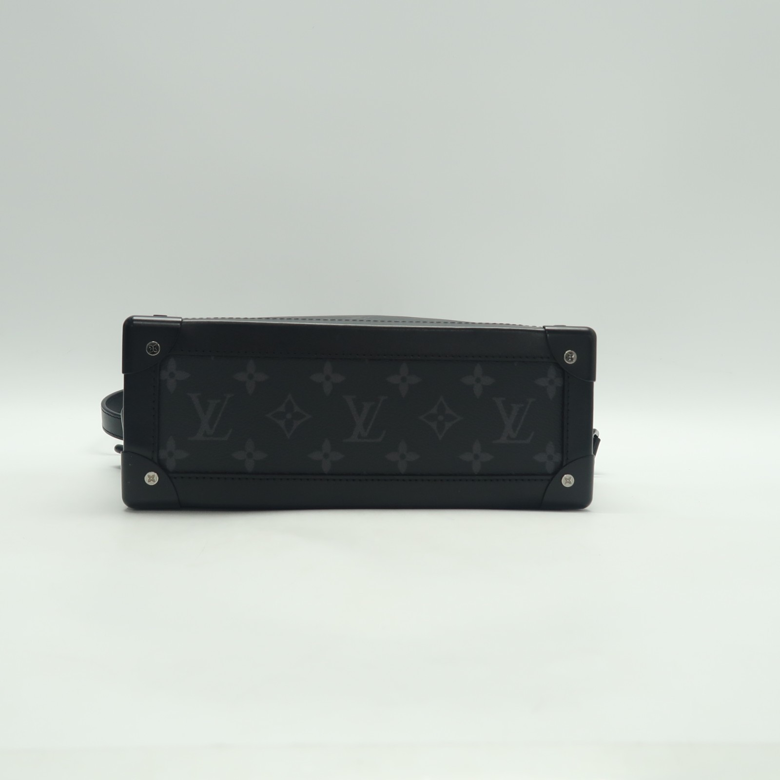 Louis Vuitton Soft Trunk Black Monogram Canvas Shoulder Bag T_JM0000166146