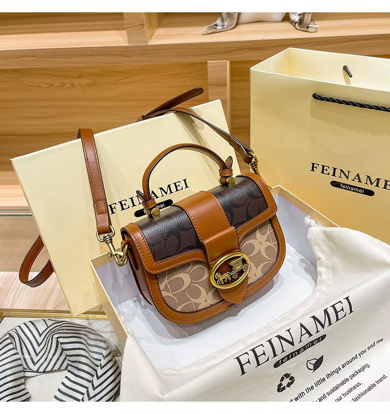 2025 Autumn/Winter New High End Minimalist Fashion Half round Single Shoulder Wo