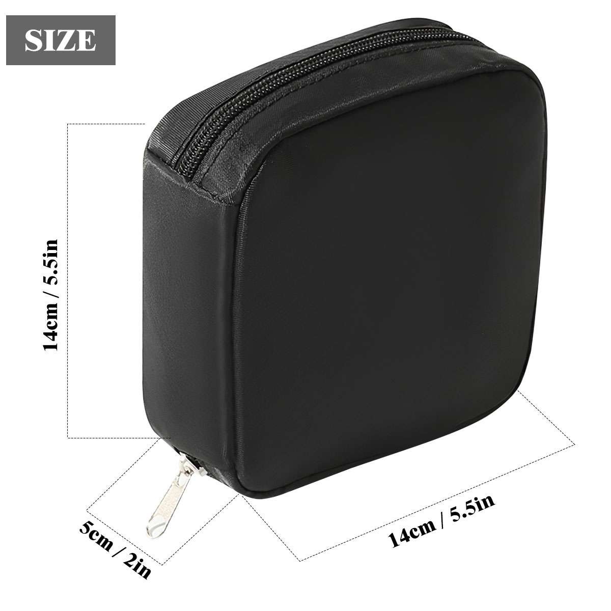 Women Sanitary Storage Bag Pad Purse Pouch Towels Napkins Credit Card Holders