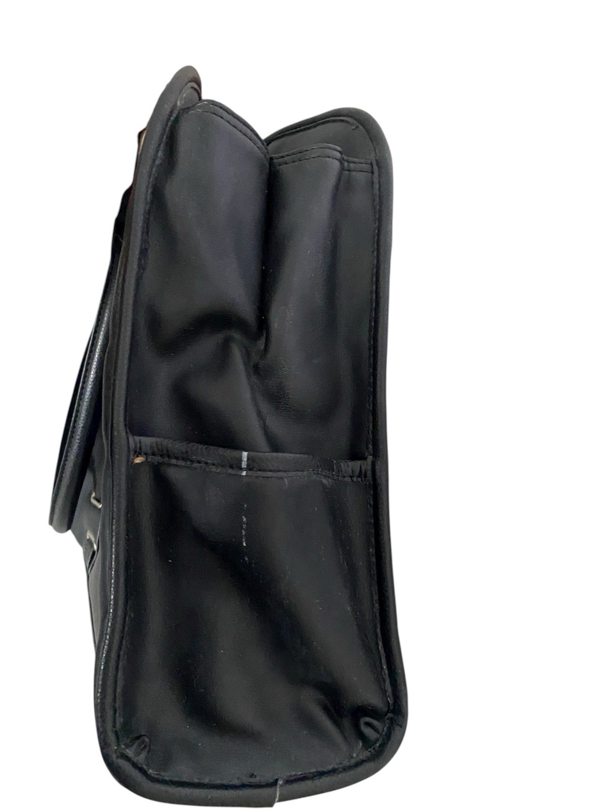 NINE WEST COMPUTER LAPTOP BAG MULTI POCKETS TWO OUTSIDE POCKETS ON SIDE EUC