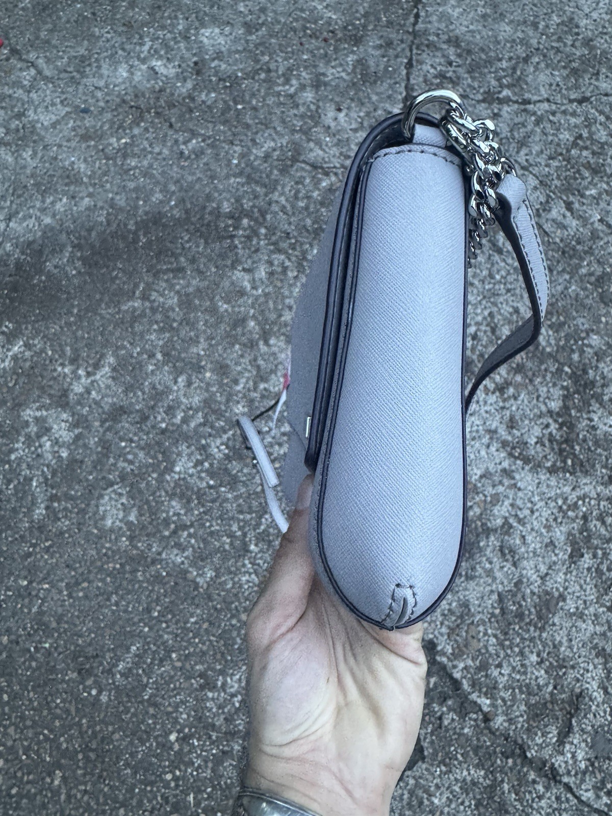 Kate Spade New York Laurel Way Greer Crossbody Shoulder Bag Grey NWT Fast Ship