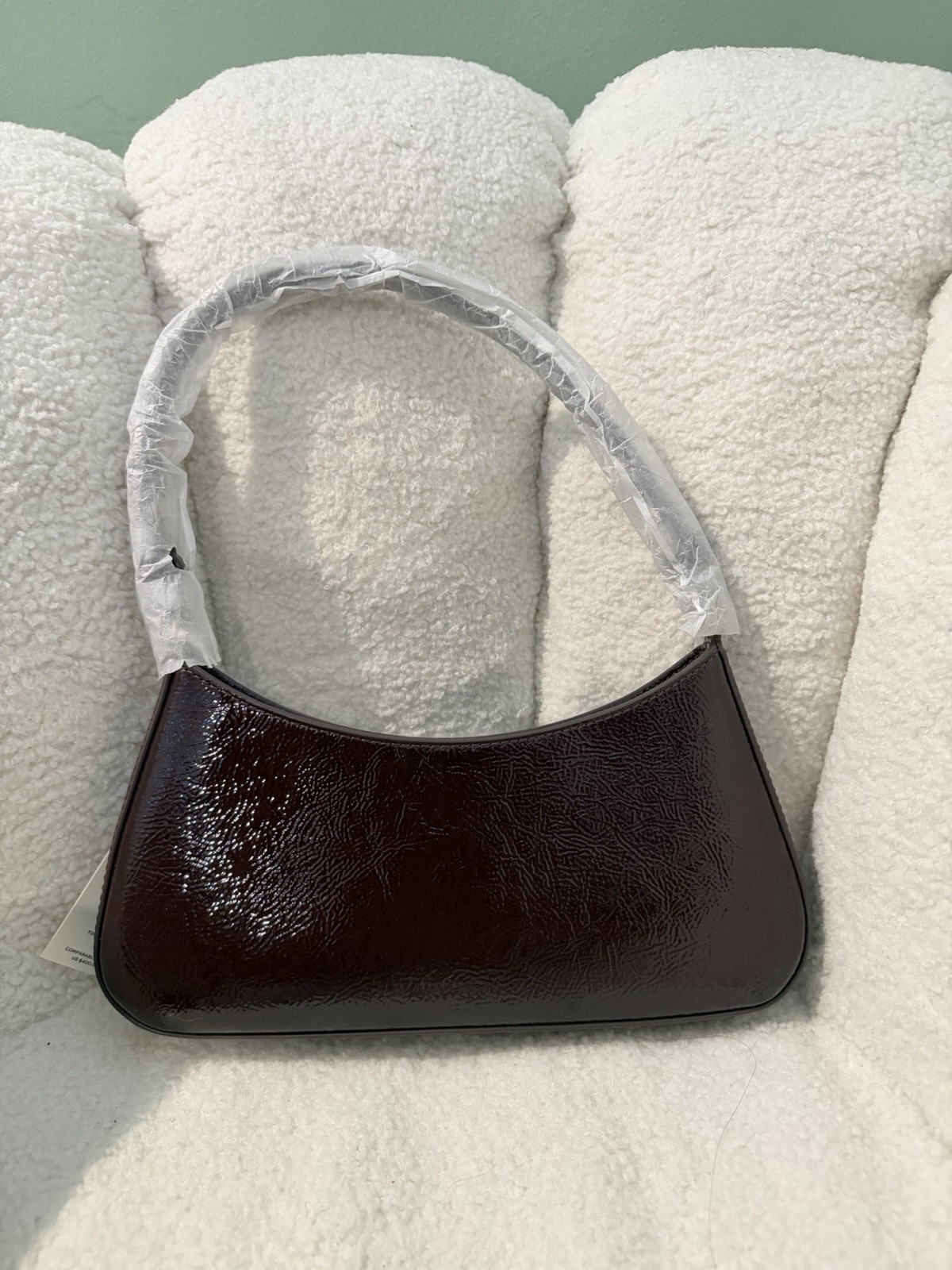Tory Burch Emerson Crinkle Shoulder Bag 170230 In Agnello NWT