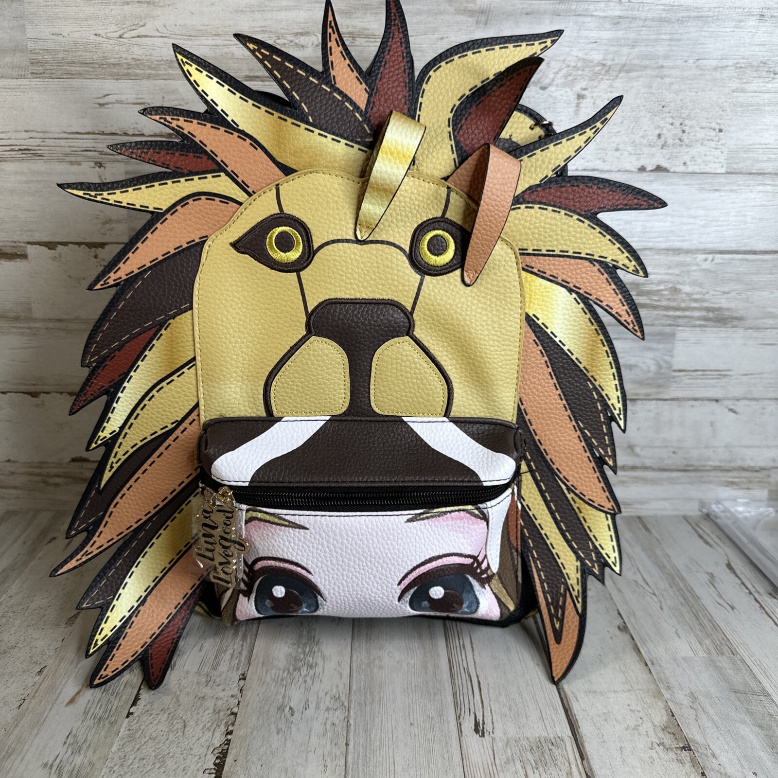 Harry Potter Luna Lovegood Lion Hat Mini Backpack Concept One