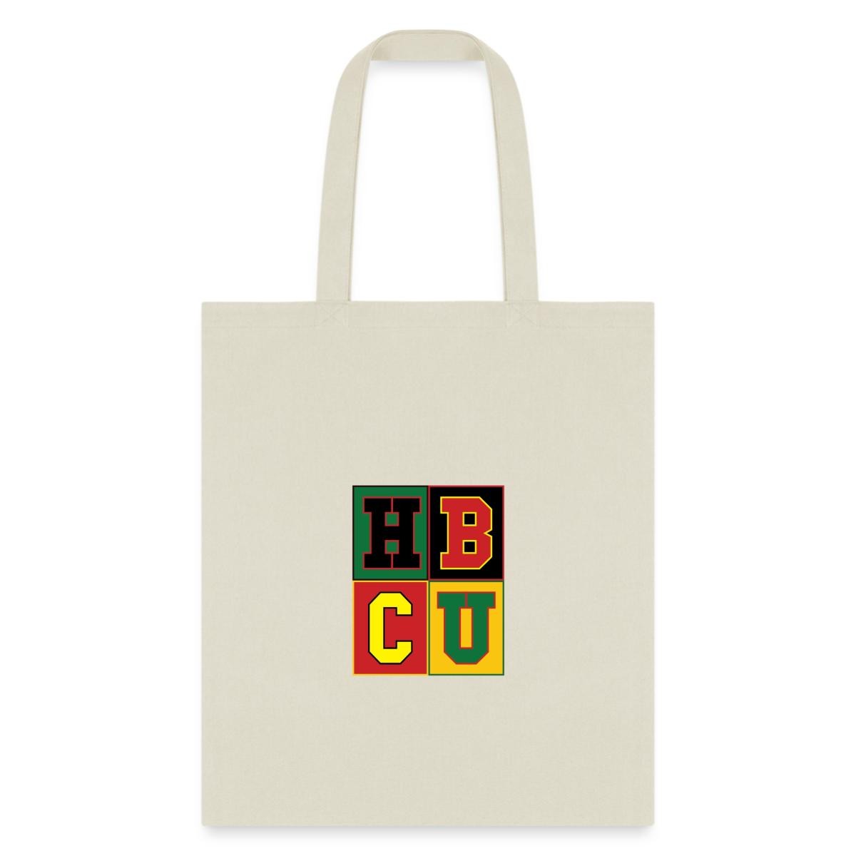 HBCU Historically Black College University Logo Tote Bag, One Size, natural