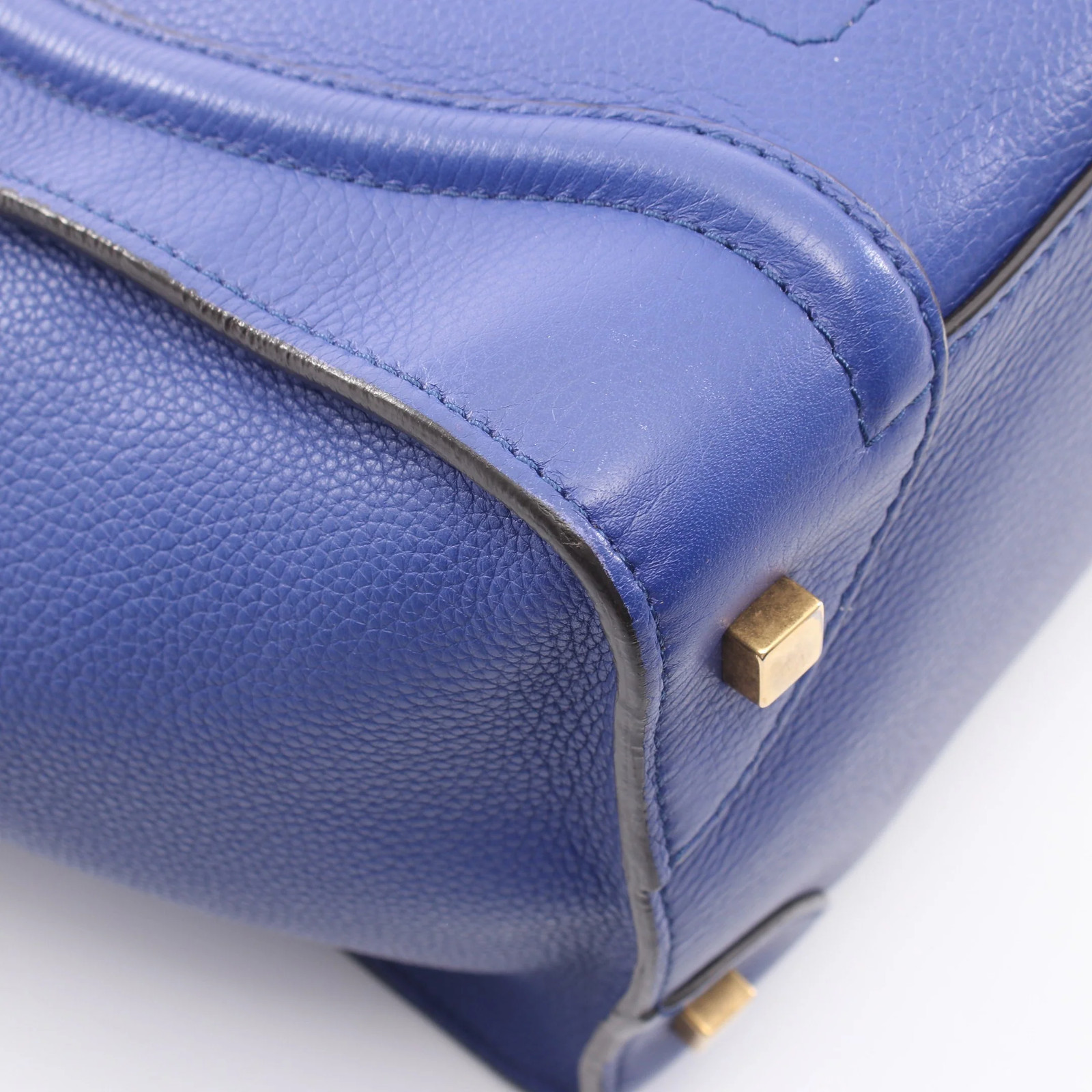 Celine Handbag Blue Leather #RCB10268