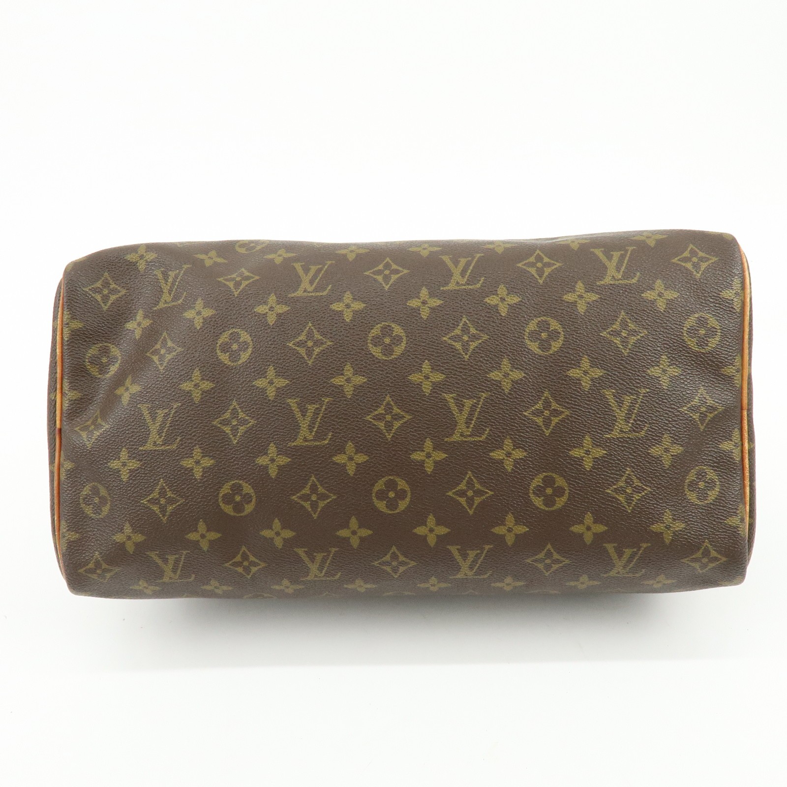 Louis Vuitton Monogram Canvas Speedy 35 Boston Bag Hand Bag M41524 Auth Used F/S