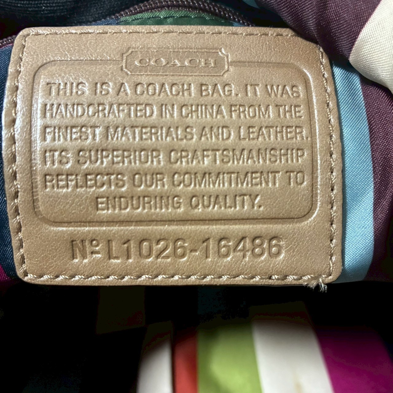 COACH Poppy Double Pocket 2Way Shoulder Bag w/ Horse Charm Y2K Archive