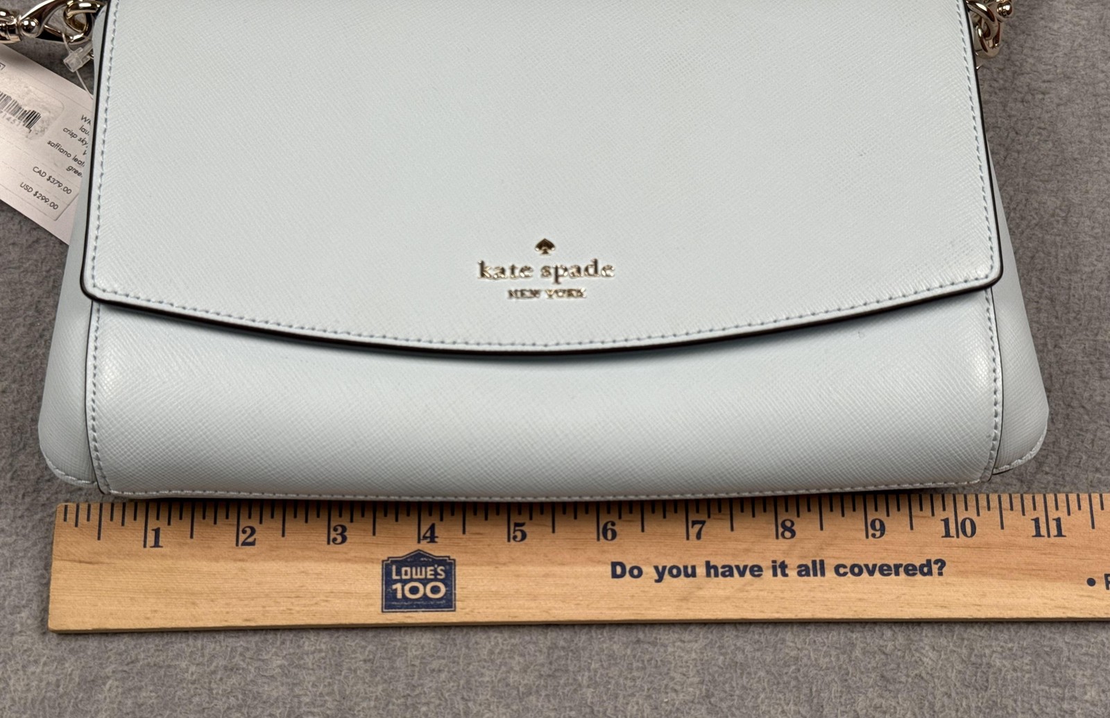 Kate Spade Laurel Way Greer Crossbody Bag Womens Blue Leather New WKRU6687