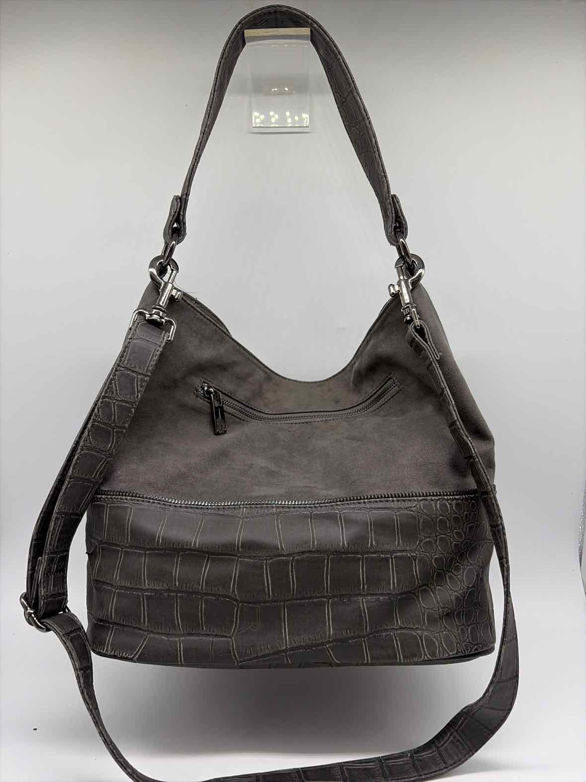 Neiman Marcus Grey Crossbody Crossbody