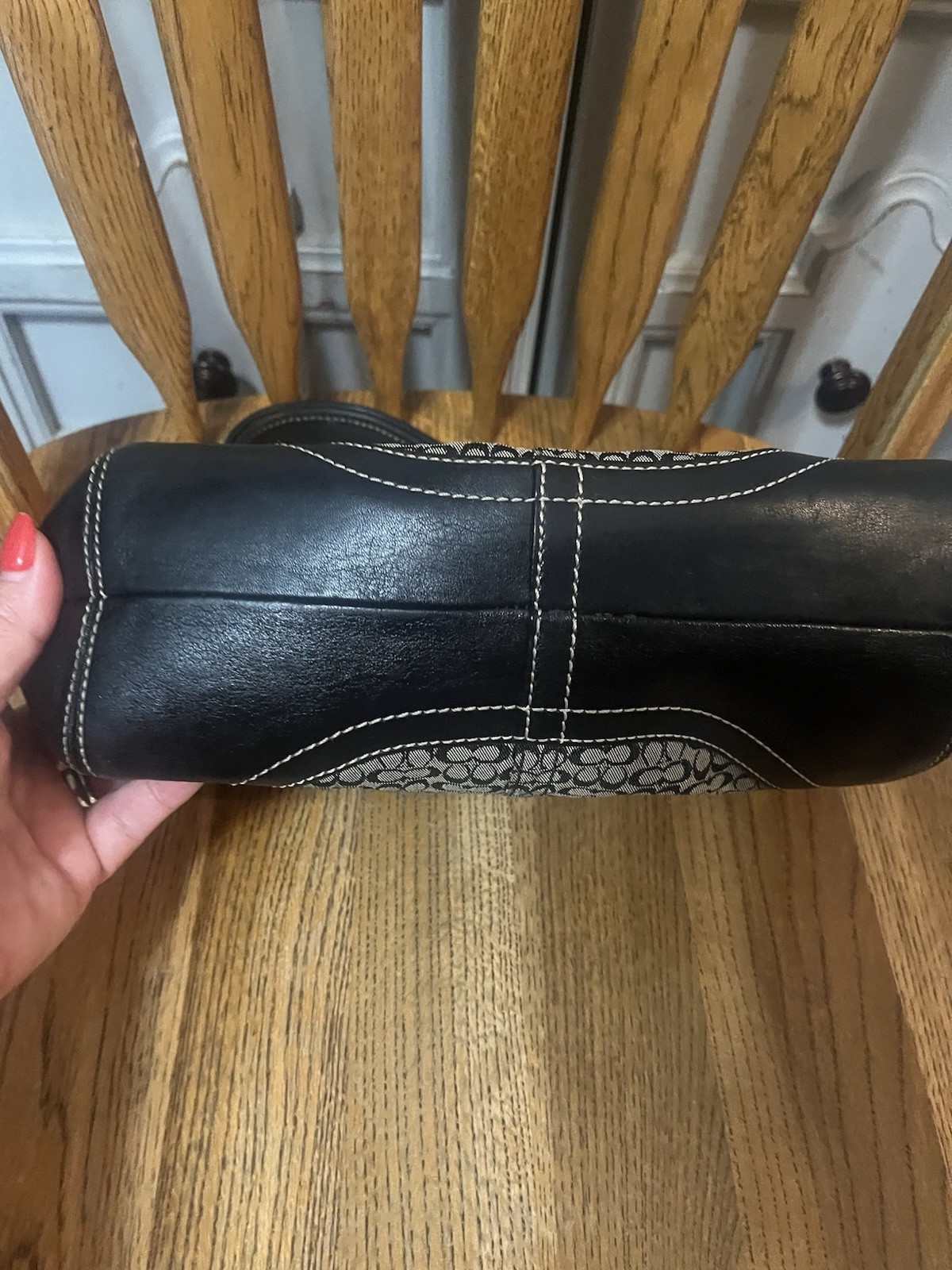 Coach Soho Minisignature Flap Style Number 6349.