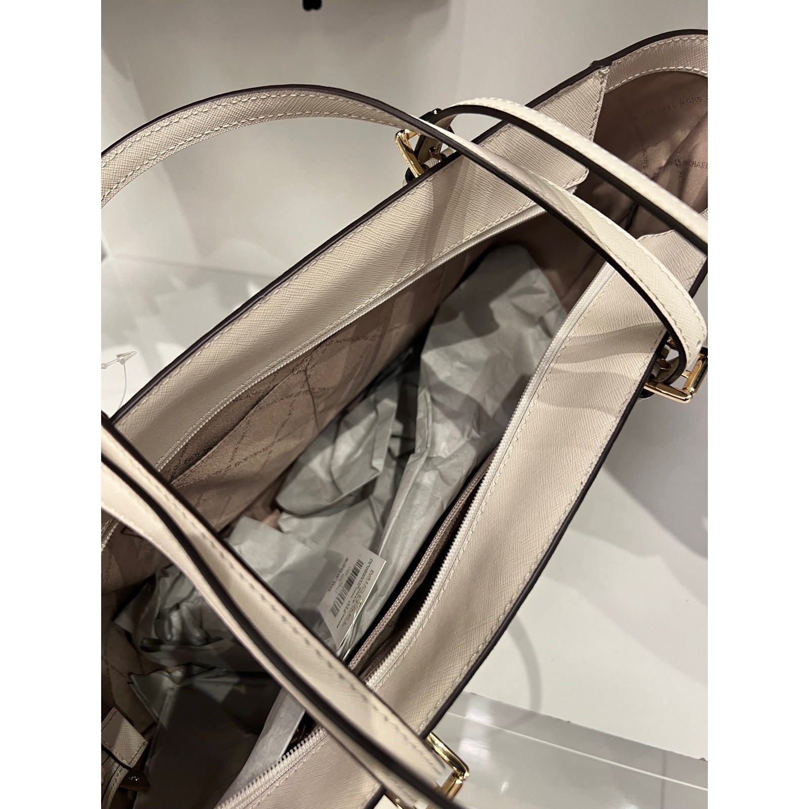 Michael Kors Gilly Jet Set Travel Large Drawstring Top Zip Tote