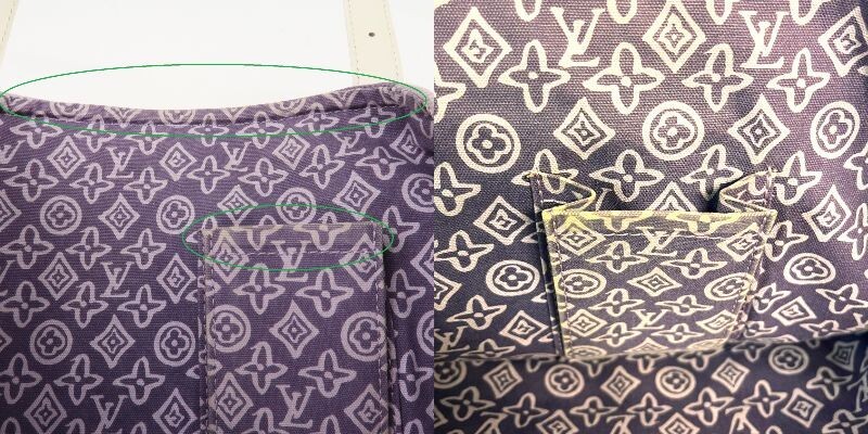 Louis Vuitton Cruise Line Tahitienne PM Tote Bag Lilas M95680 Auth Used