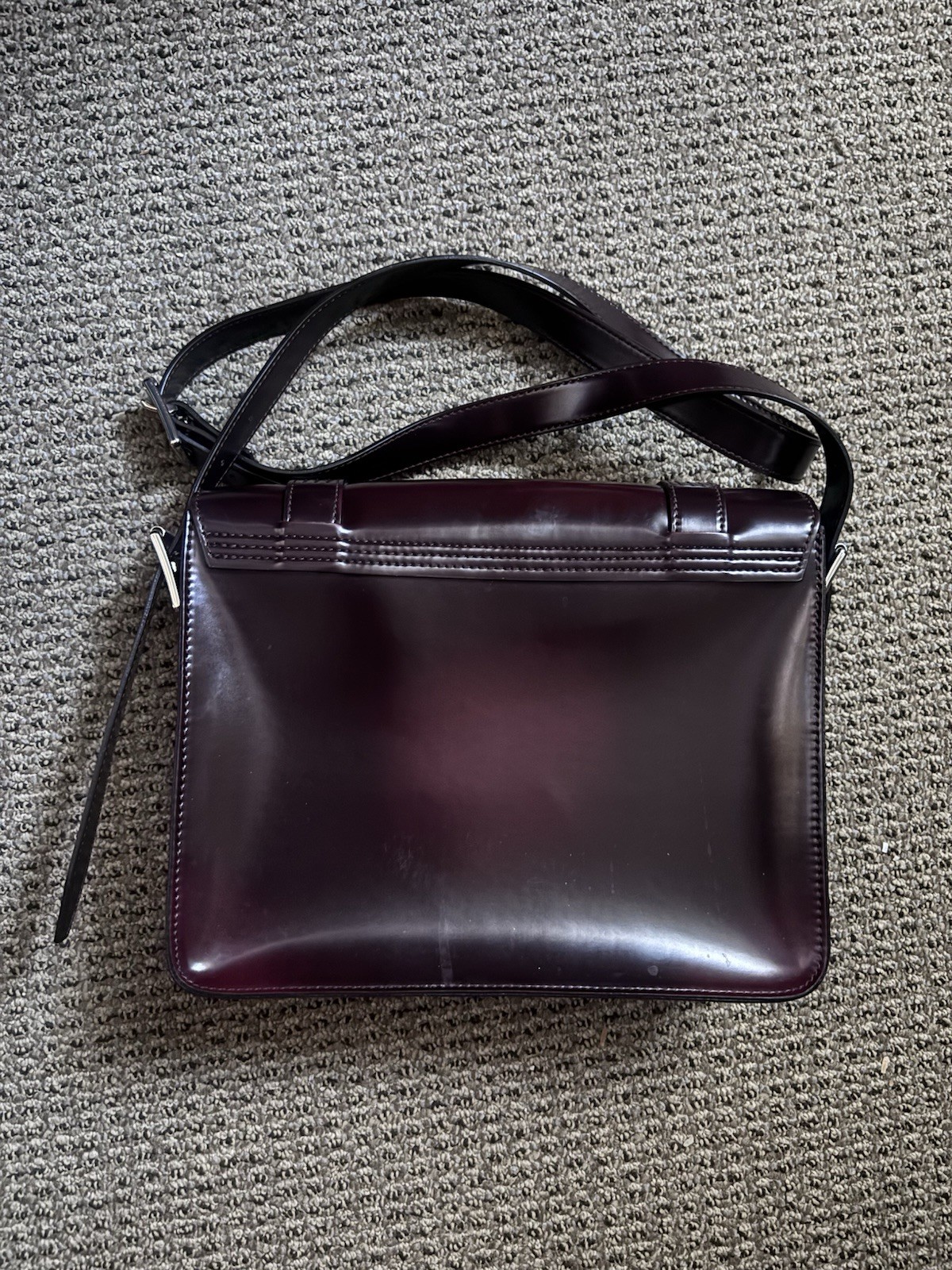 Dr. Martens Satchel – 11 Inch Cherry Red
