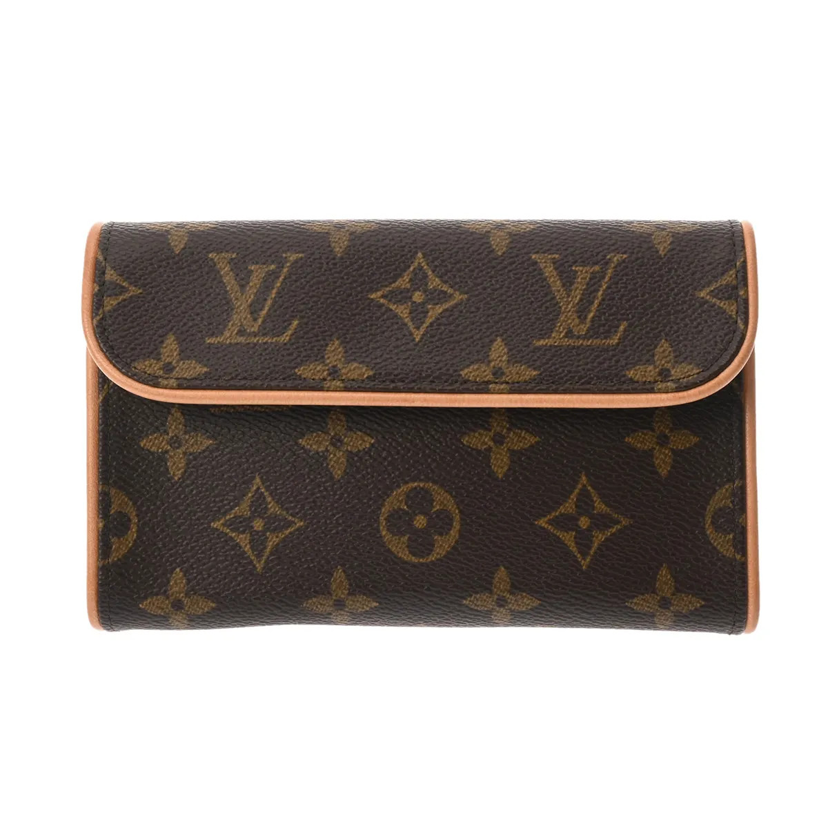 Louis Vuitton Pochette M51855 Belt Bag Monogram Canvas Brown #WB3065