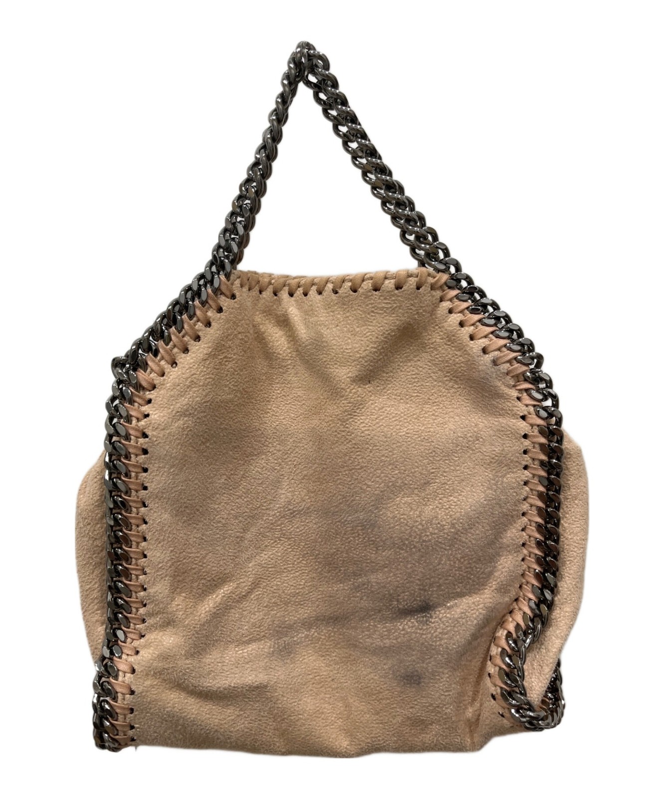 STELLA MCCARTNEY Tote bag Falabella Tiny Beige Authentic 7.09 in / 18 cm Japan