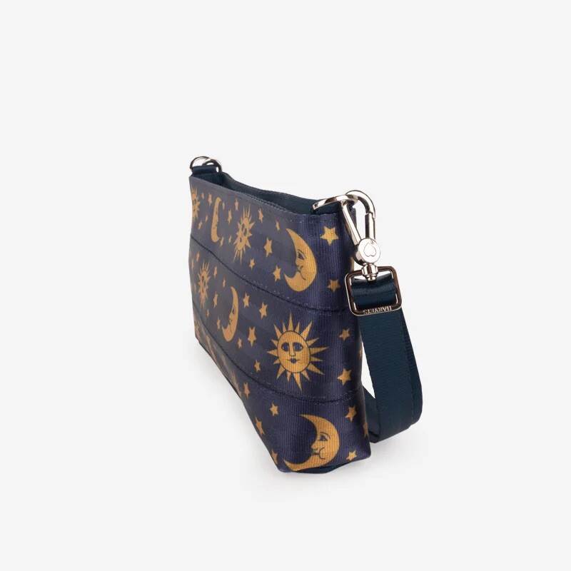 Harveys Seatbelt Bags 🌞 Dreams 90s Celestial Convertible Clutch Moon Stars Sun