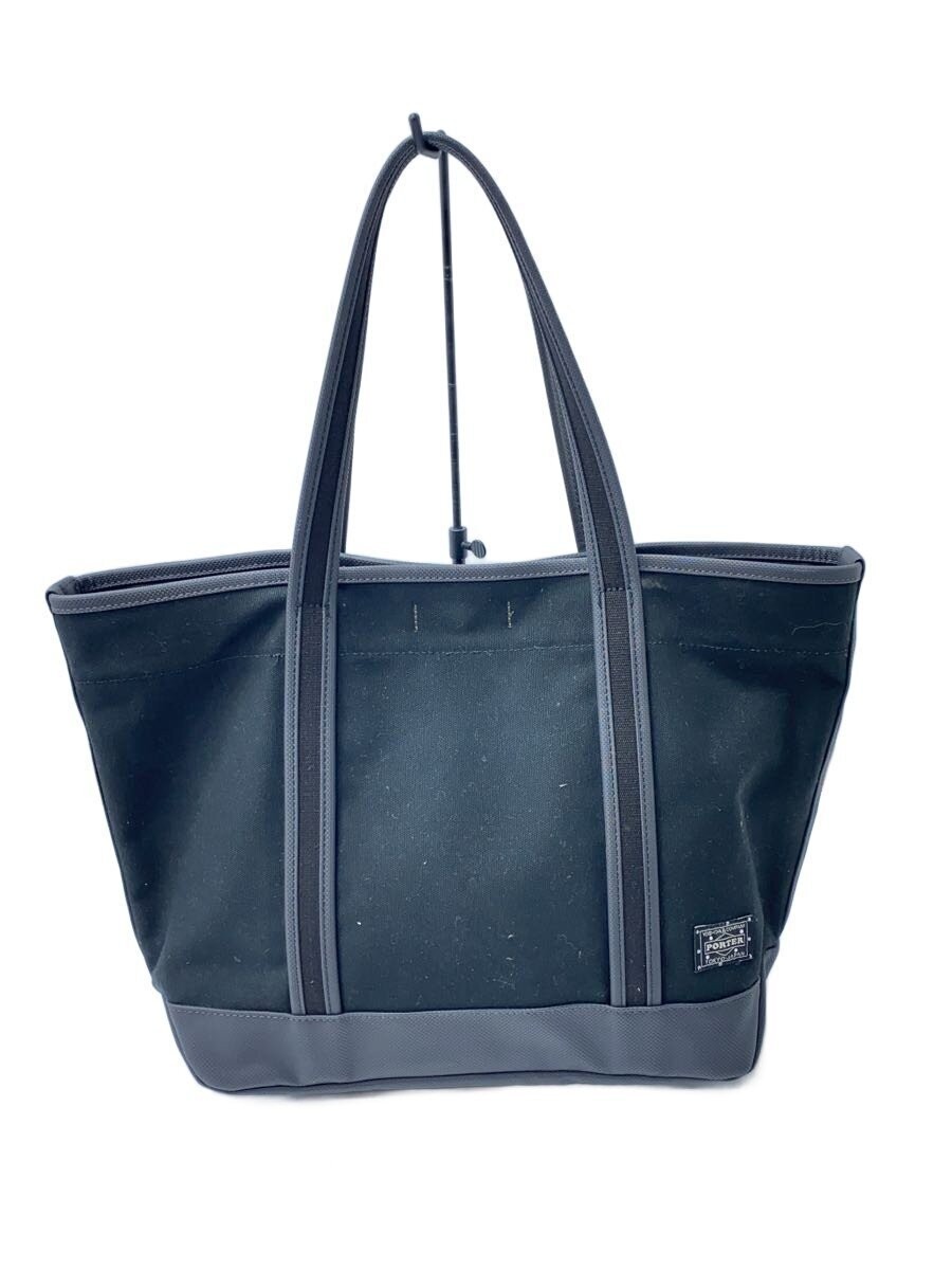 PORTER GIRL Yoshida Kaban Cotton Tote Bag Black Mens Preowned Authentic
