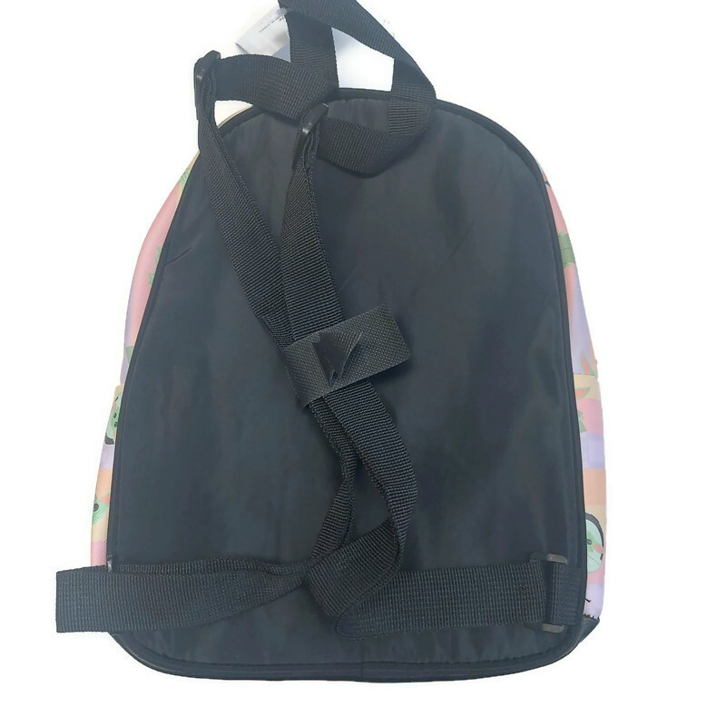 Bioworld Star Wars Grogu Mini Backpack Womens Pink Baby Yoda Frog Bag 11×9 New