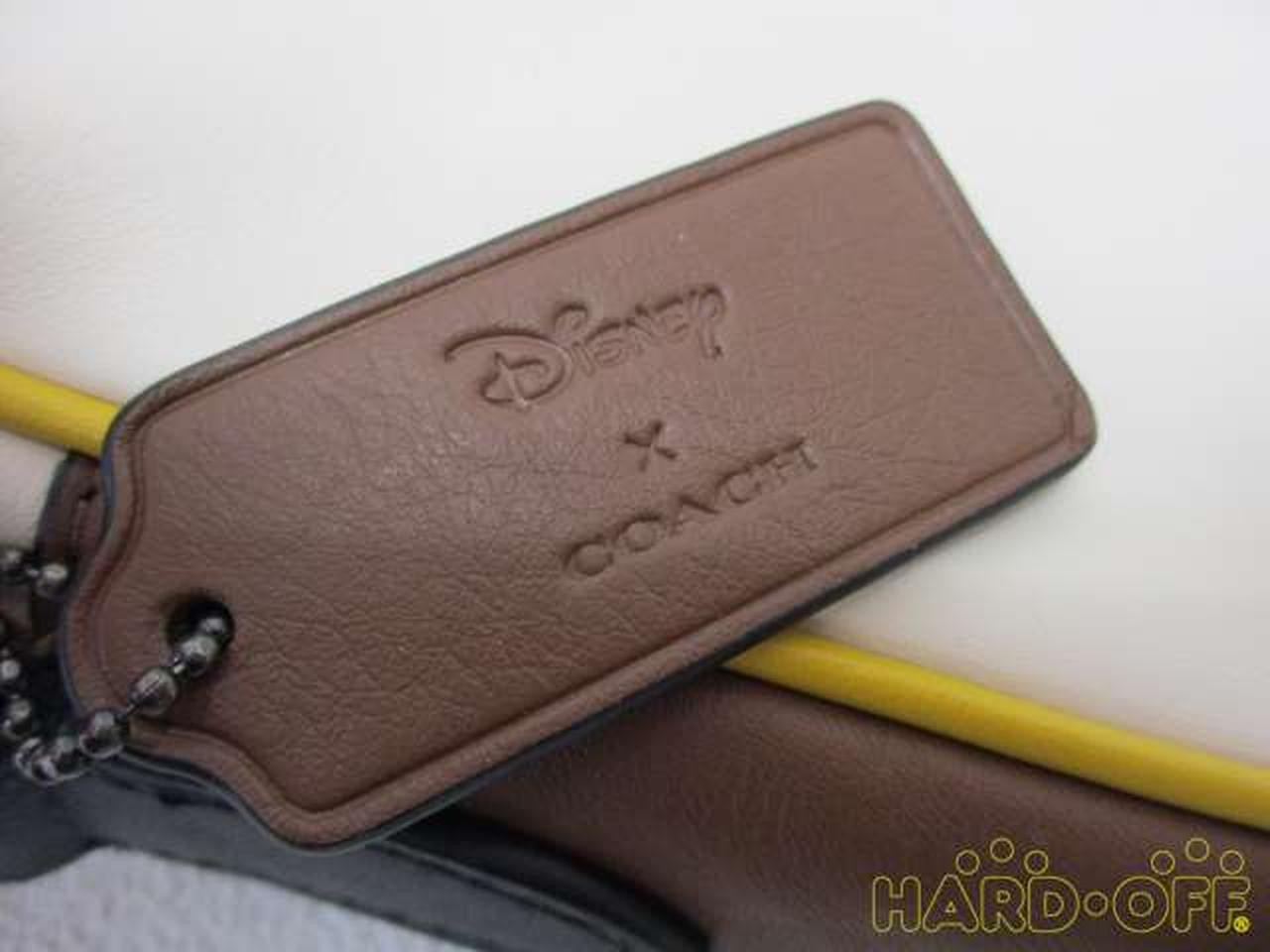 COACH Disney Collaboration Shoulder Bag Model Number Coach Disney 3332 White Bro