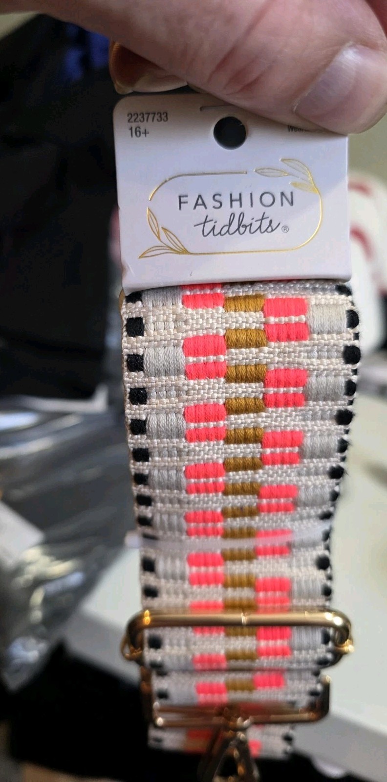 Fashion Tidbits Woven Adjustable Purse Strap