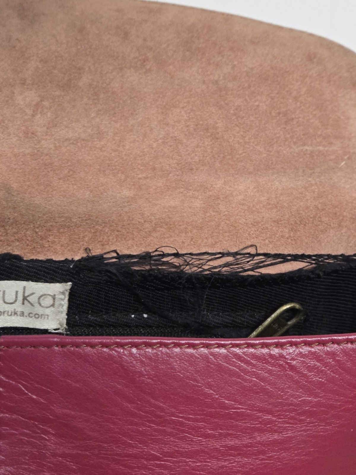 Soruka Colorblock Leather Crossbody Shoulder Bag Y2K Cottagecore Grunge Indie