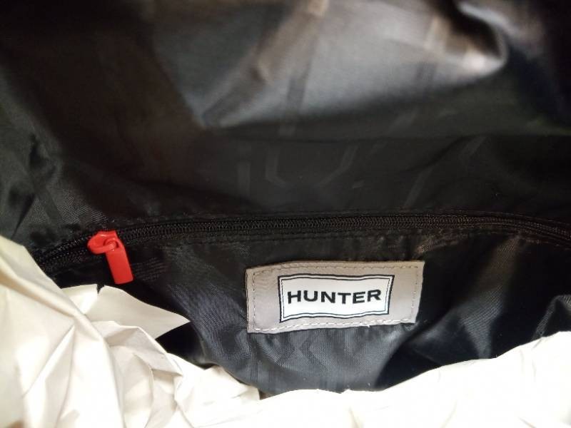 Hunter Top Clip Backpack Water Resistant Black Unisex (New)