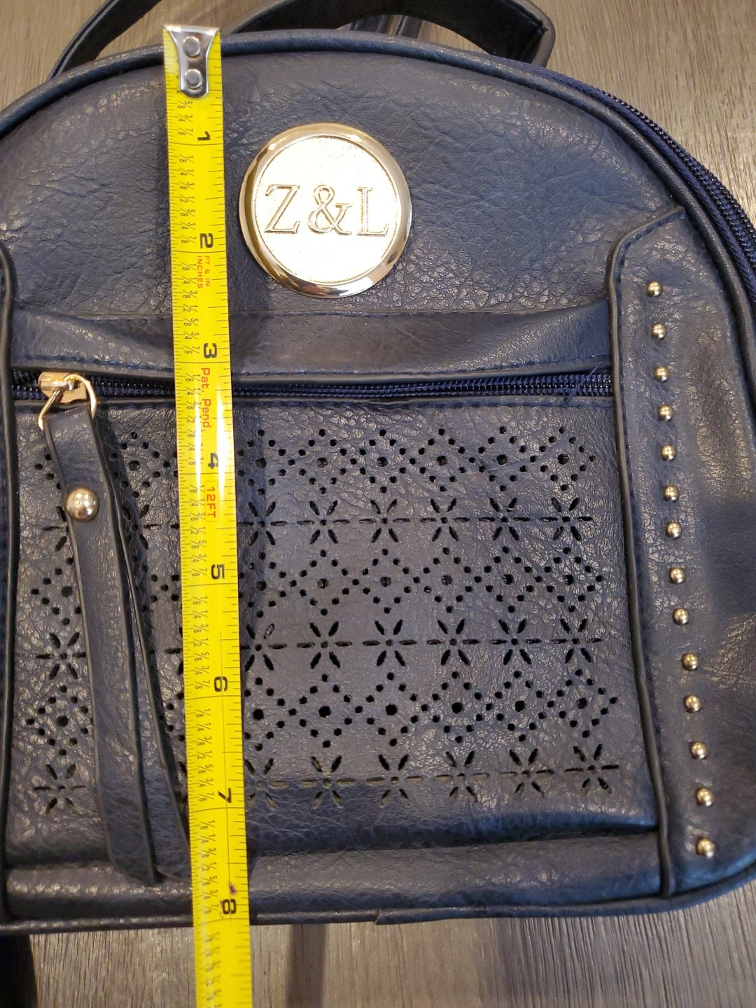 Z&L Dark Blue Purse / Shoulder Bag Small See Images For Size