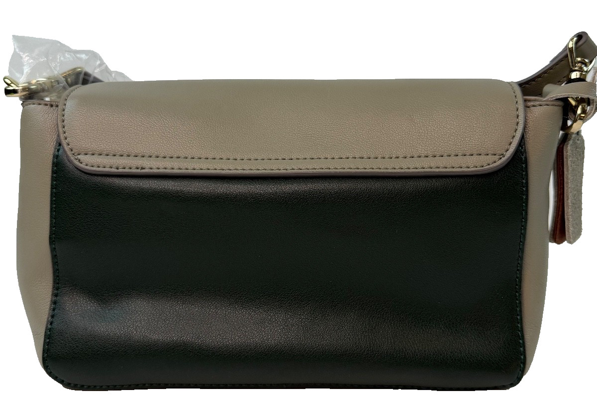 Real Simple Style Green Multi Crossbody Bag Adjustable Strap New With Tags