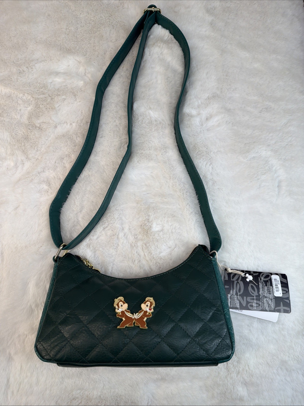 Loungefly Disney Chip & Dale Quilted Shoulder Bag – BoxLunch Exclusive