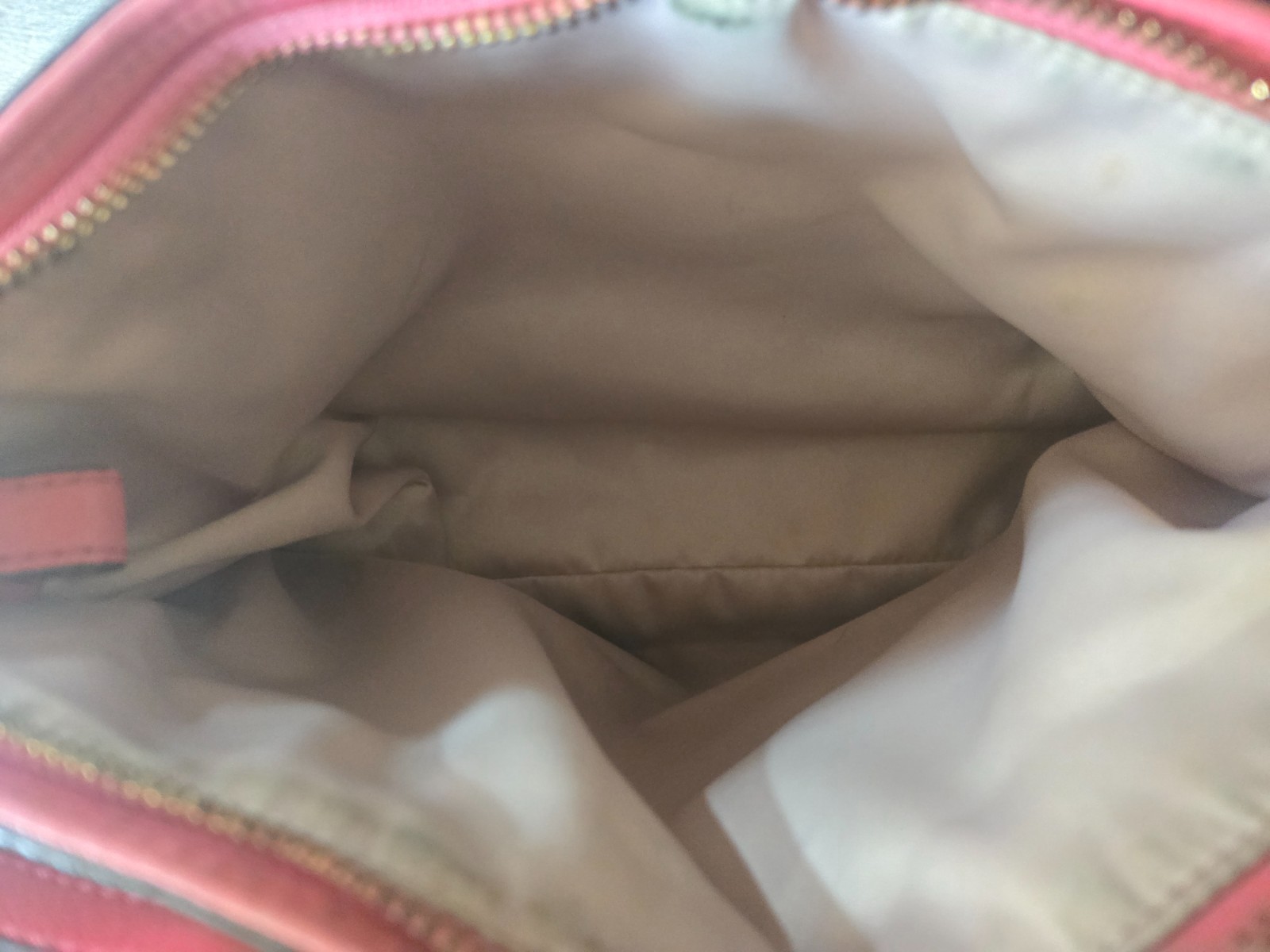 COACH Madison op Art Sateen Kara Carryall Purse – Tote – Handbag – Coral 22344