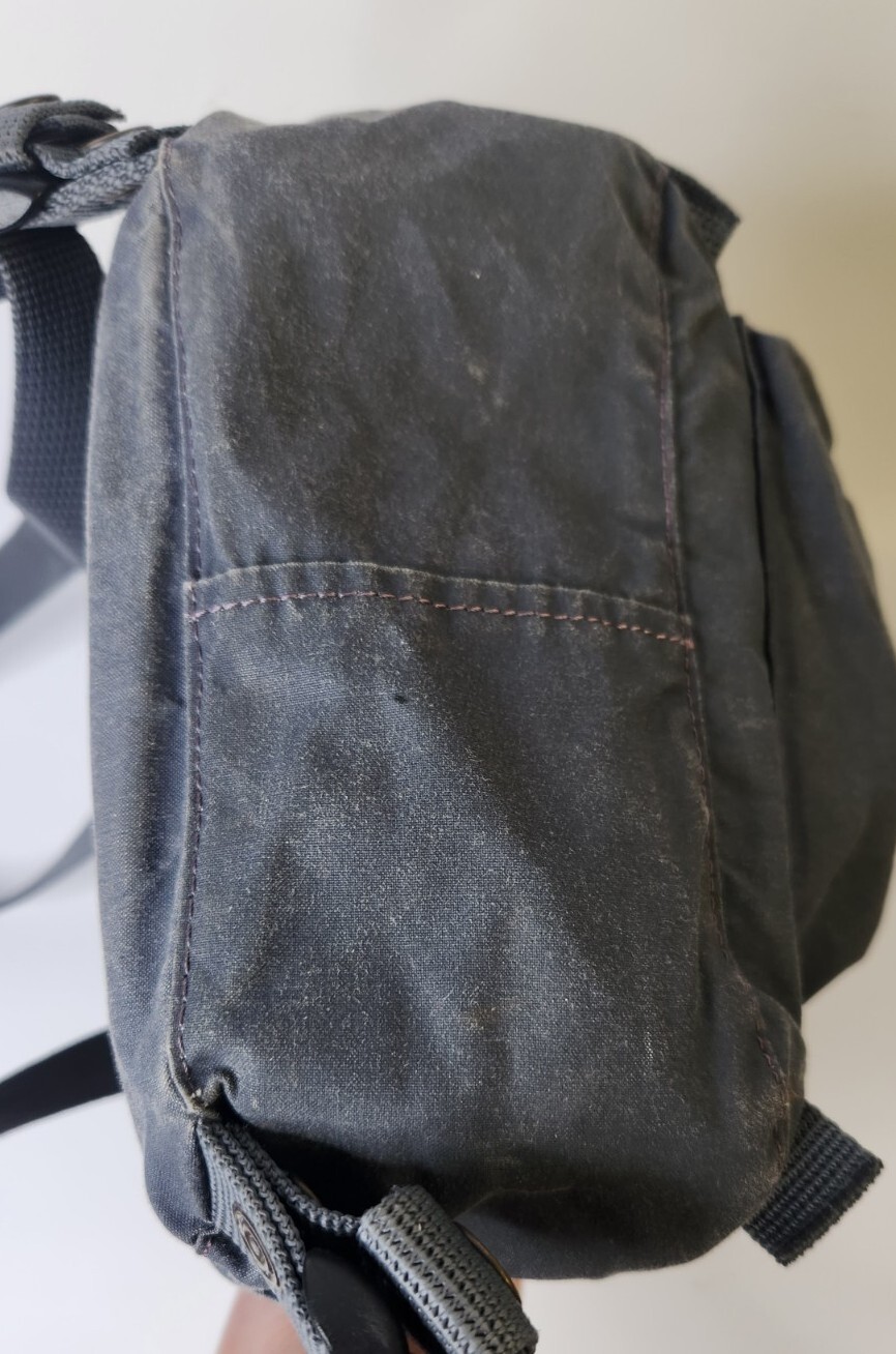 Fjallraven Kanken Mini Backpack Gray Waterproof Vinylon-F Fabric Graphite