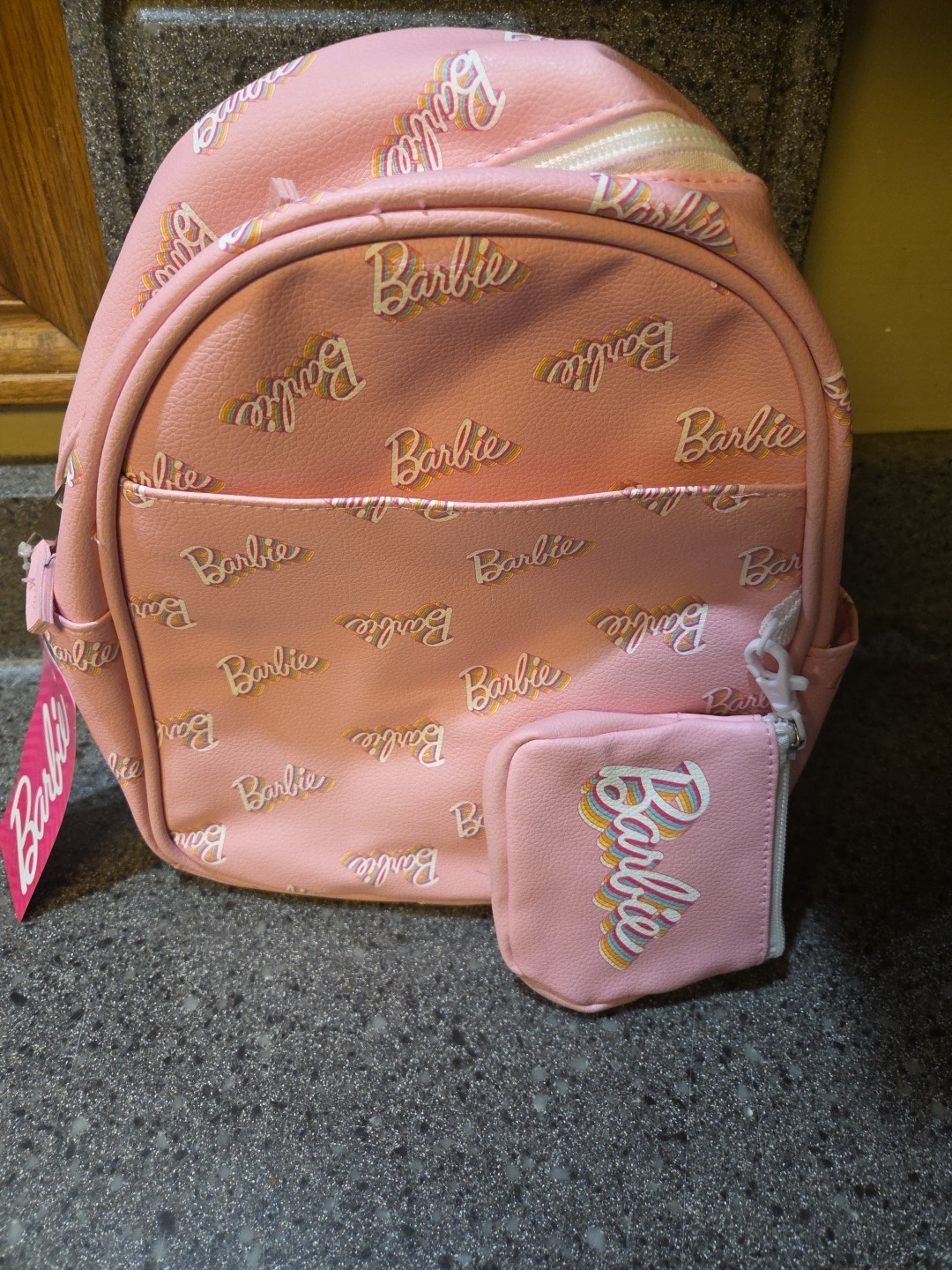 Barbie Small Backpack With Change Purse. Brand New With Tags