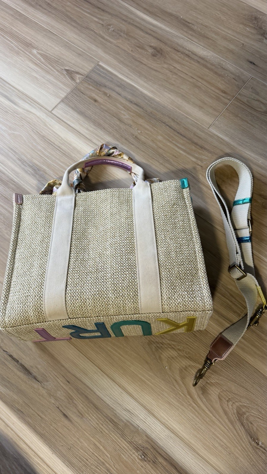 Kurt Gieger Straw Tote Bag Women’s Beach Bag