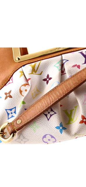 Louis Vuitton Judy White Monogram Multicolor PM Bag