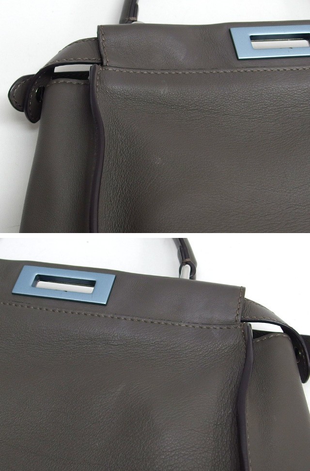 Fendi Peekaboo Regular 2-Way Shoulder Bag　1OT03017