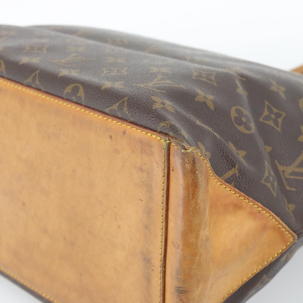 LOUIS VUITTON Monogram Cabas Mezzo Tote Bag M51151 LV Auth 184204