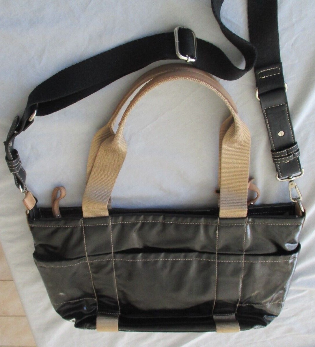 Franco Sarto Large L Satchell/Crossbody With Detachable/Adjustable Strap N w/o T