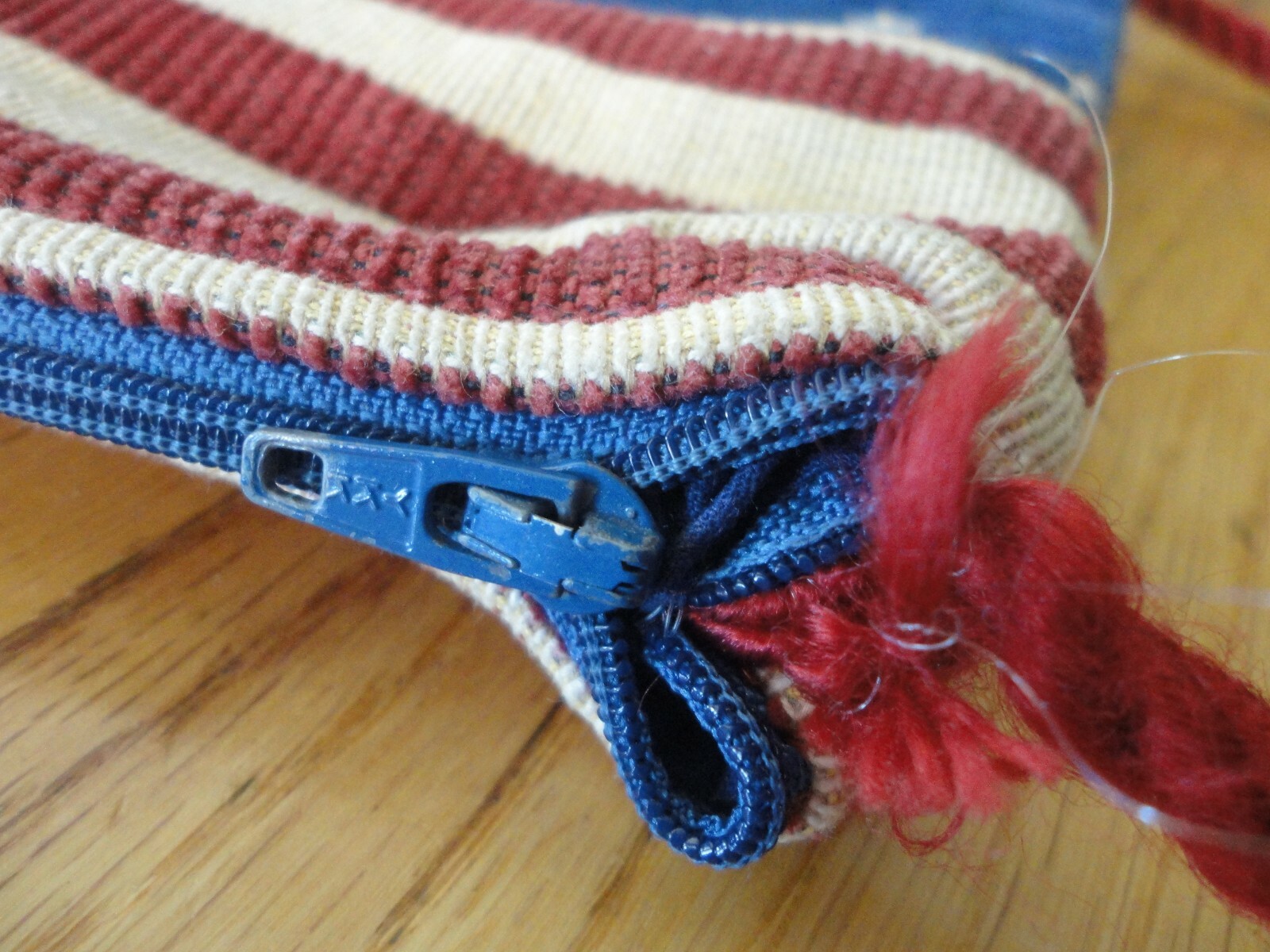 American Flag Red White Blue & stars tapestry purse patriotic bag ‘rope’ strap