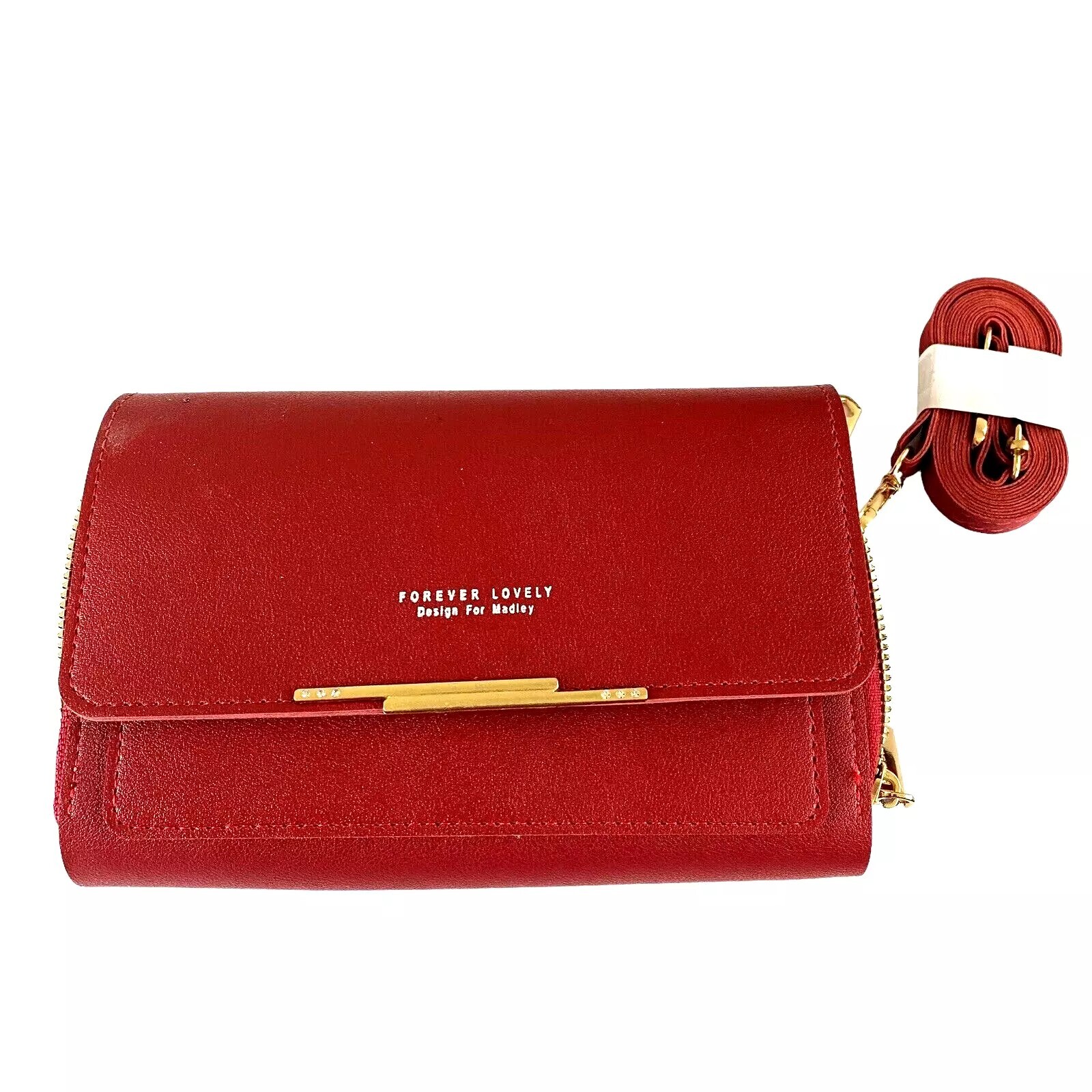 Forever Lovely Crossbody Handbag Purse Organizer Shoulder Phone Bag Wallet NEW